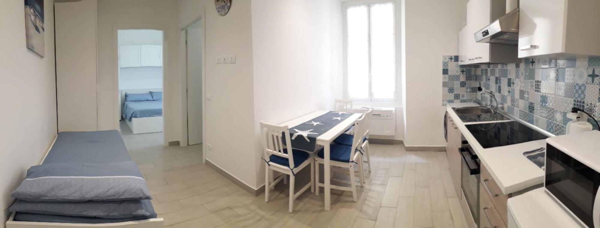 Lamberti Beach Apartment - 150 M From The Sea - Just Renewed - Wifi 사보나 외부 사진